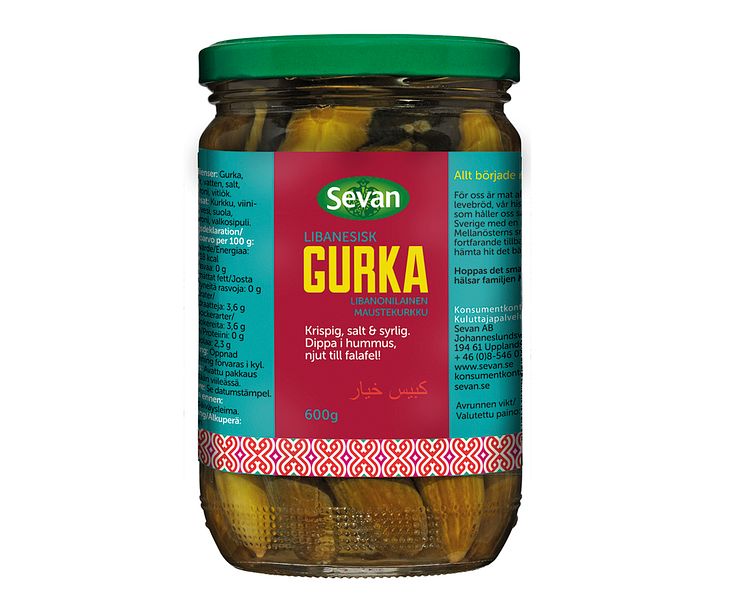 Libanesisk gurka 600g