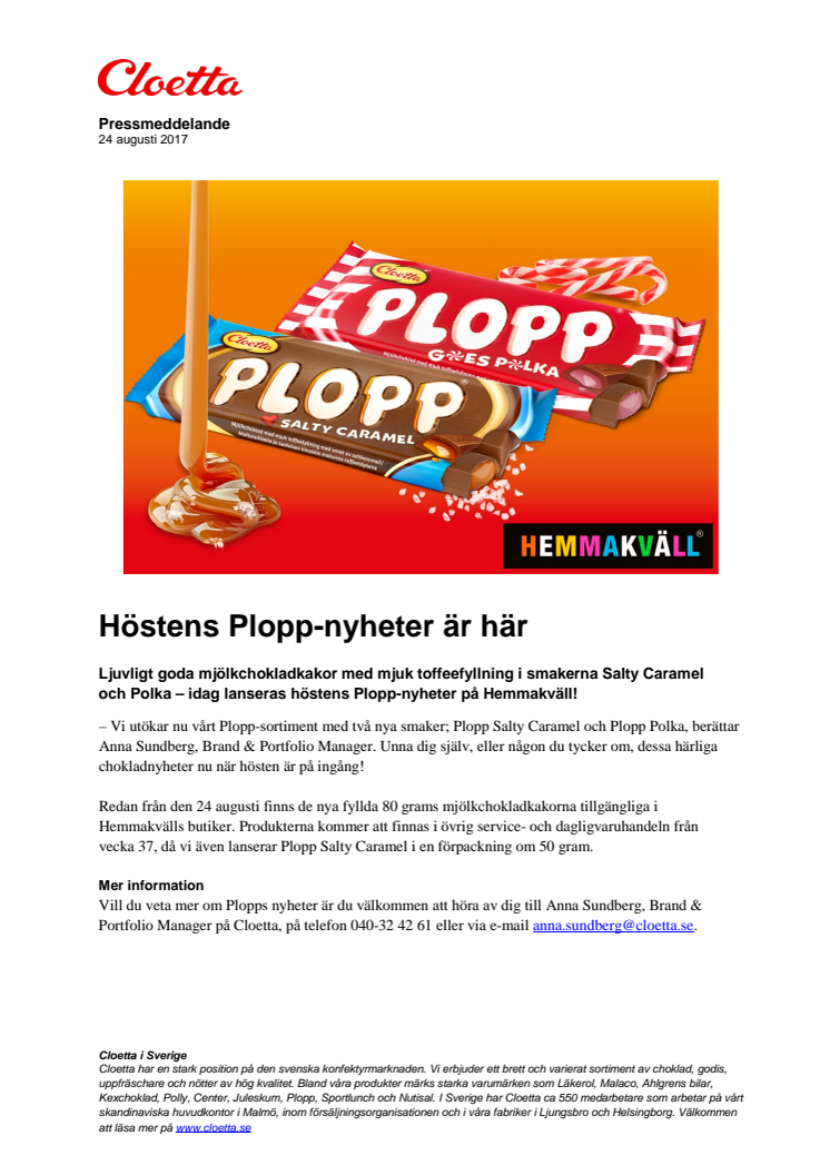 Höstens Plopp-nyheter är här