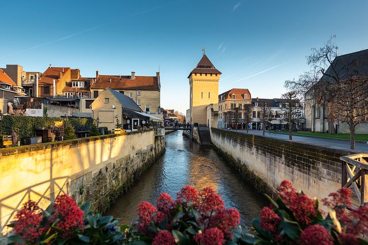 DEST_NETHERLANDS_LIMBURG_VALKENBURG_TOWN WITH GEUL CANAL_GettyImages-1087591838_Universal_Within usage period_56569