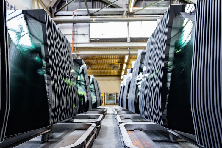 Nye forruder af genbrugsglas til Audi Q4 e-tron (pilotprojekt)