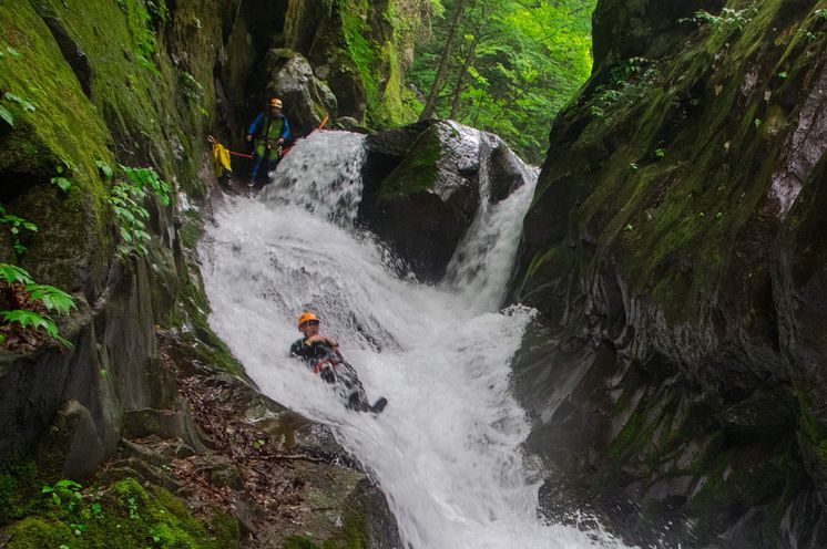 Embrace nature through canyoning