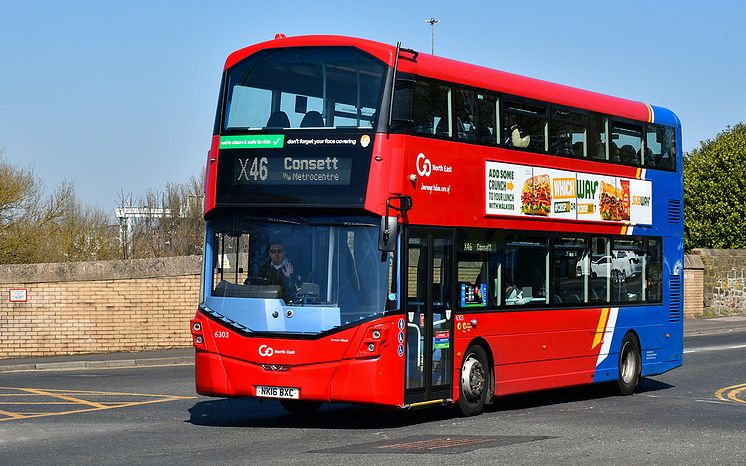 GNE fleet livery - double deck