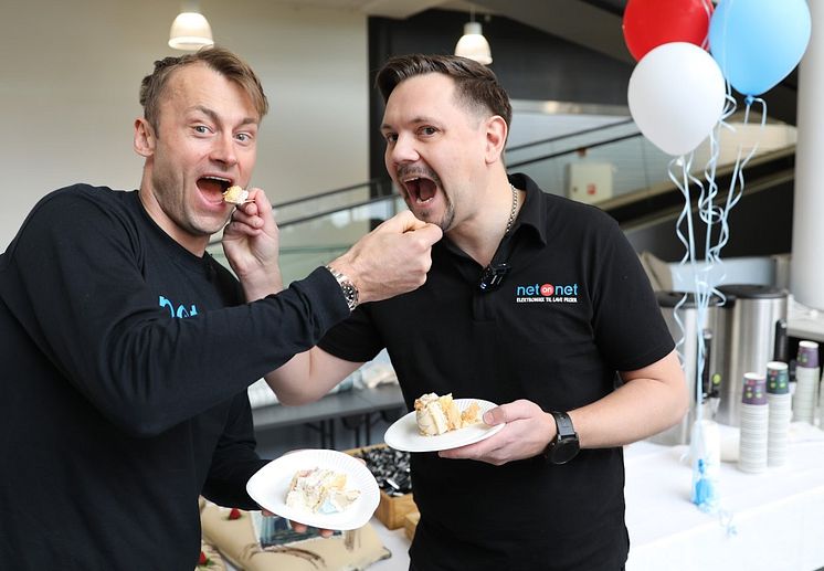Nyöppning i Trondheim - Petter Northug och Tom Hammer
