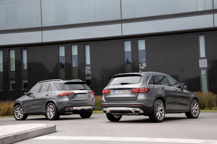 GLE 350 de GLC 300 e