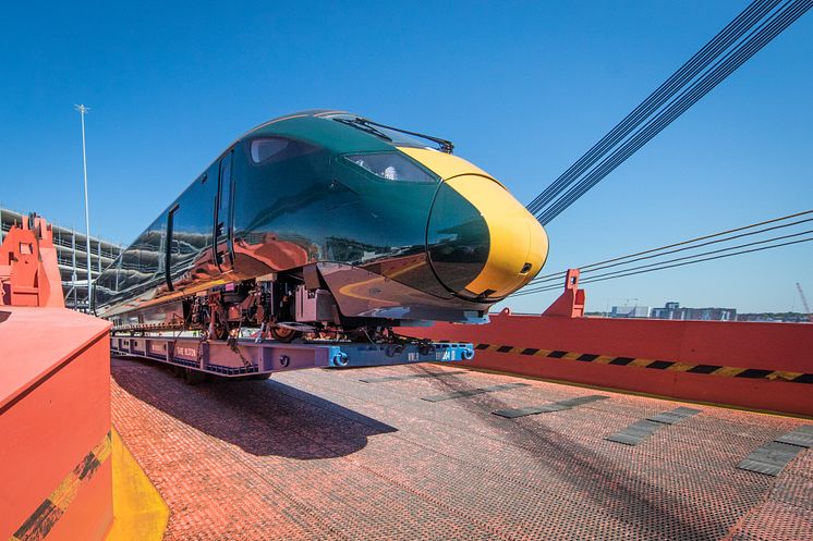 First new intercity train for Devon and Cornwall arrives in the UK