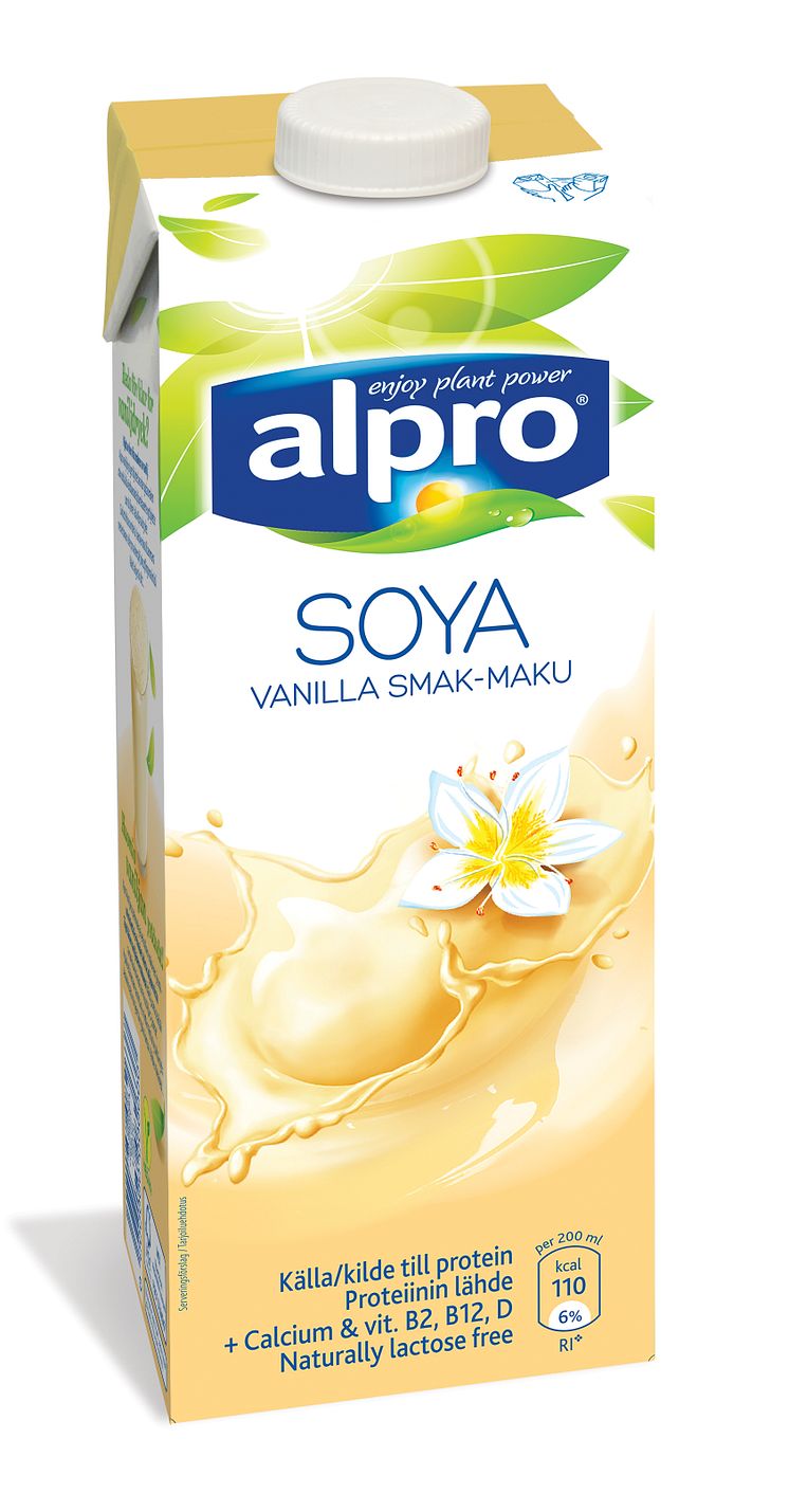 Alpro soyadrikk vanilje 1 l