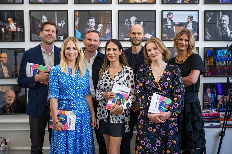 Gothenburg Book Fair 2023 Johan Kollén Sandra Lewinsson Oskar Ekström Lizzie Oved Scheja Erik Eje Almqvist Amanda Lodding Frida Edman : Photo Pelle Nilsson 