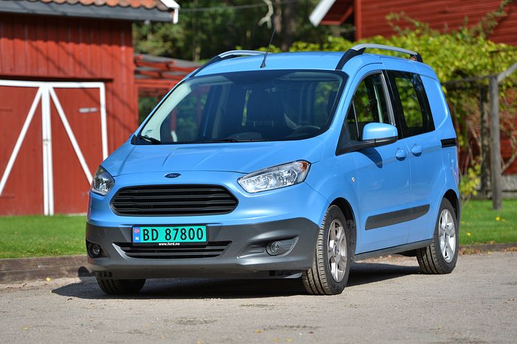 Nye Ford Courier, Norges minste og rimeligste varebil