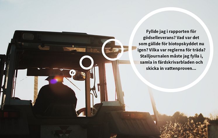 Traktor med bubbla