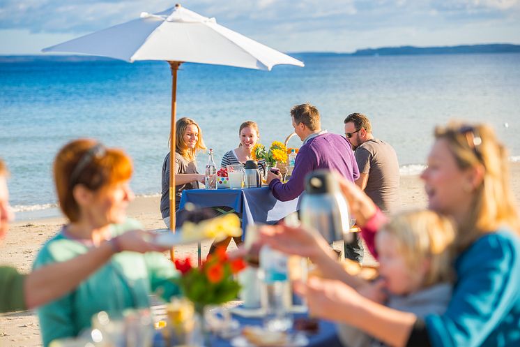 Strandfrühstück