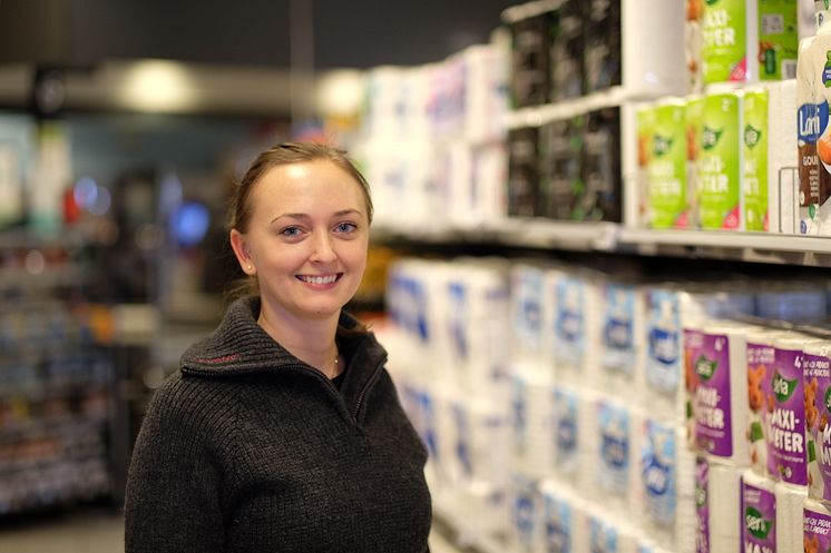 Eirill Søiland, miljørådgiver for dagligvarebutikker i Svanemerket