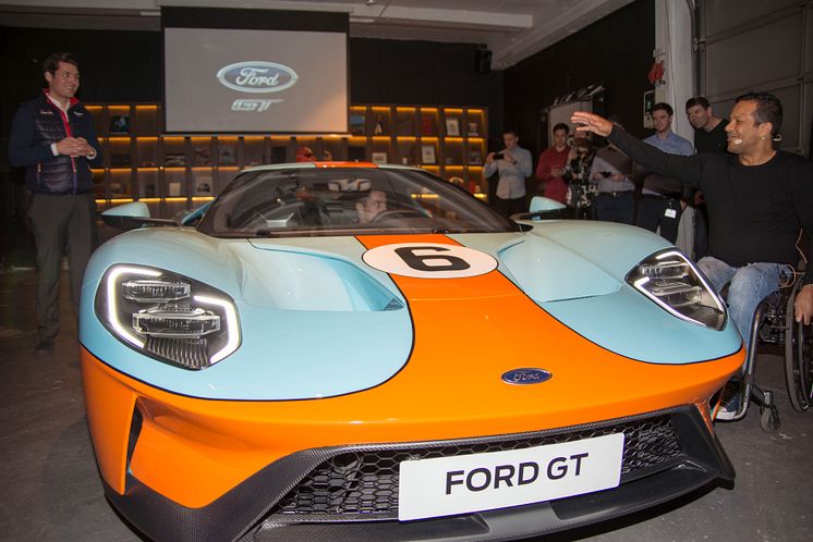 Den første Ford GT i Danmark