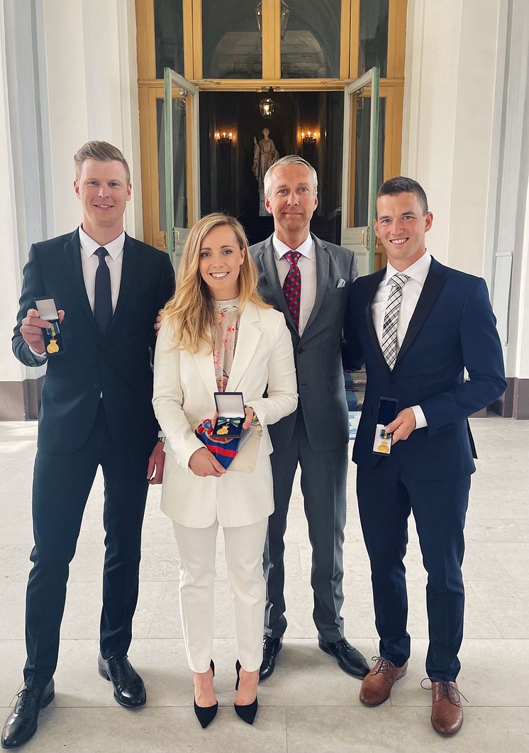 Johan Kristoffersson Mikaela Åhlin-Kottulinsky David von Schinkel Timmy Hansen