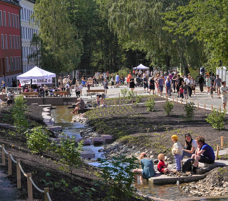 Festivalstemning Åpning Klosterenga park