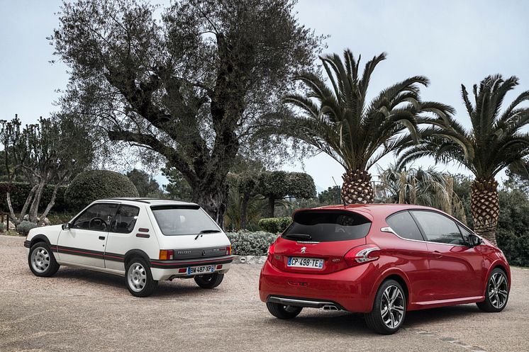 Sverigepremiär för Peugeot 208 GTi - komprimerad körglädje