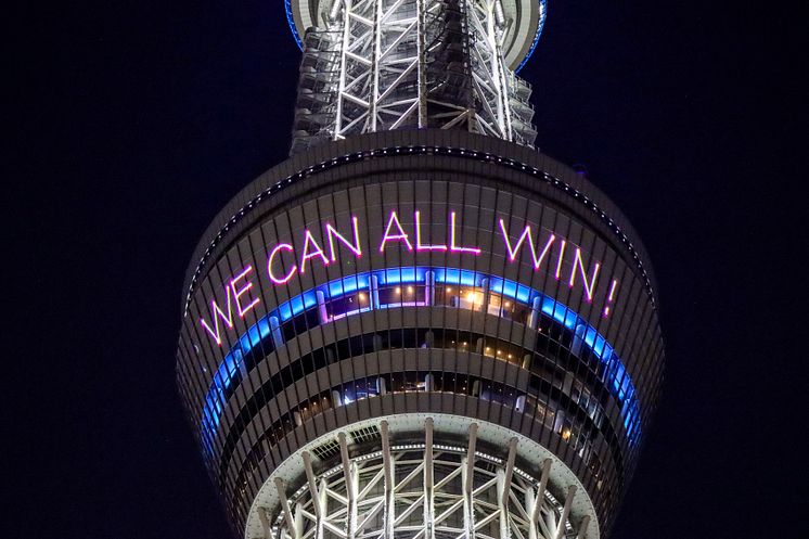 TOKYO SKYTREE "TOGETHRE WE CAN ALL WIN" (2020)