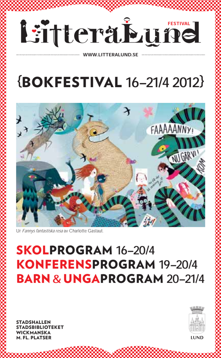 LitteraLund Festivalprogram 2012