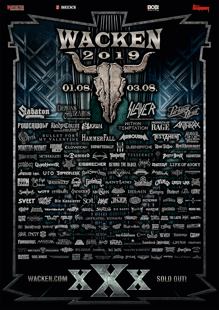 WACKEN 2019_Poster