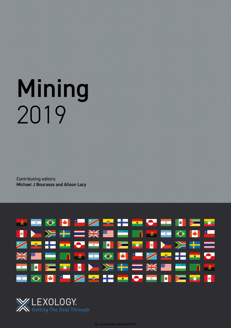 Foyen medverkar i Getting the Deal Through Mining 2019