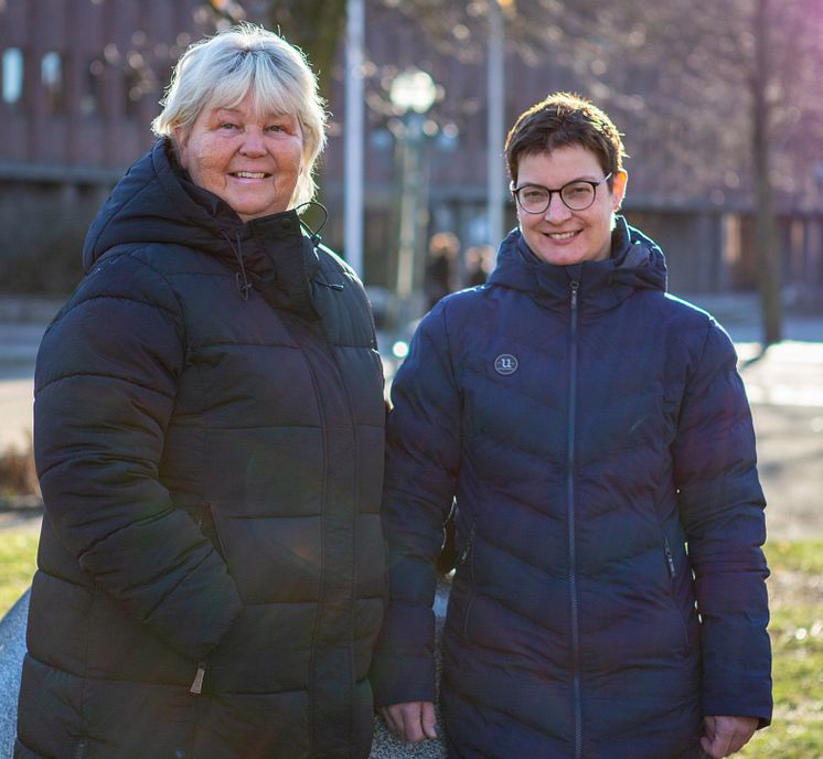 Lena Wallentheim och Lina Bengtsson foto Sarah Berg, Hässleholms kommun