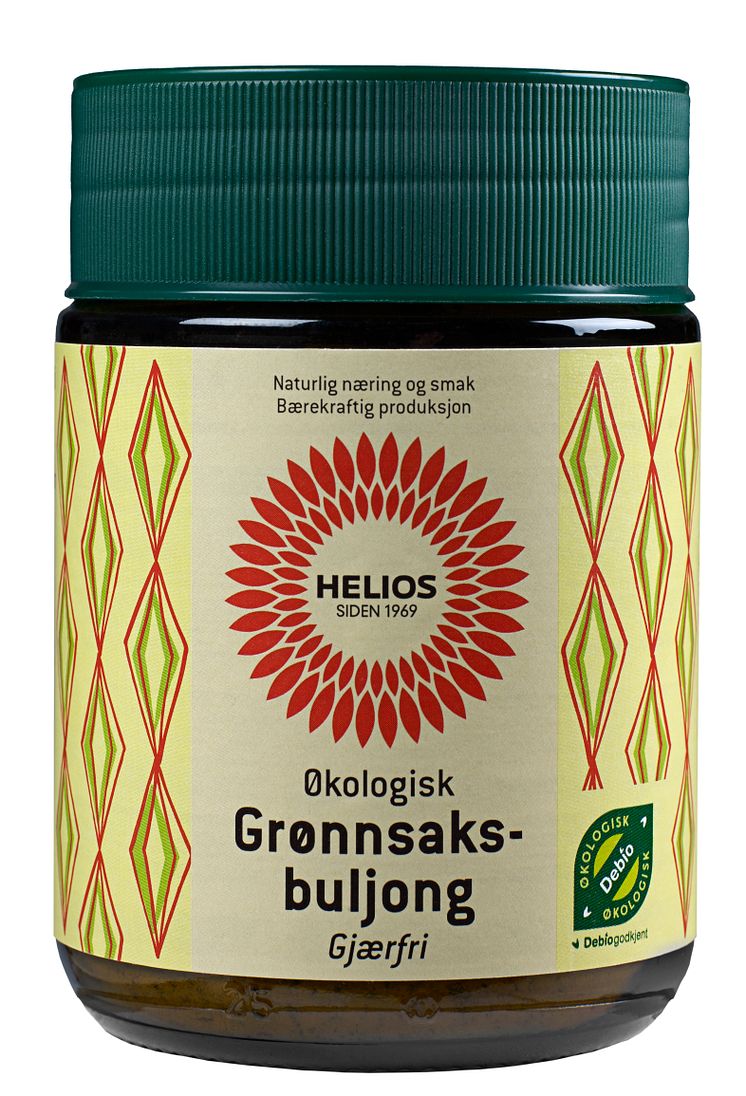 Helios grønnsaksbuljong gjærfri økologisk 130 g