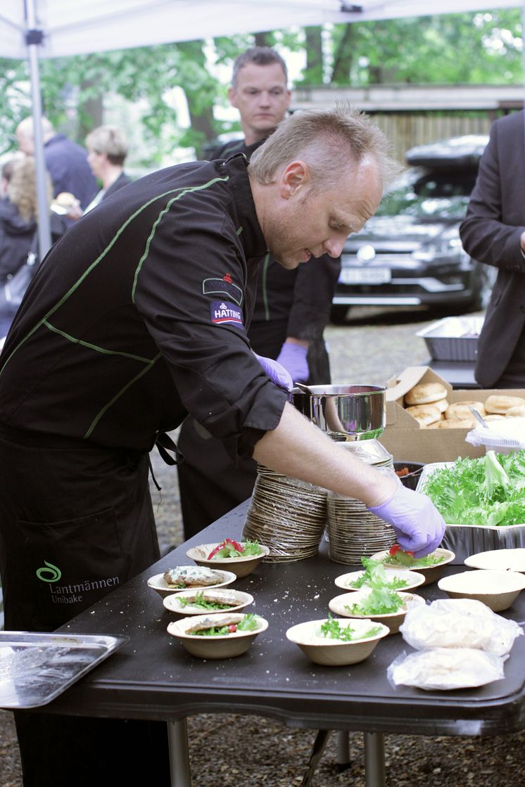 Matservering Unibakedagen 2019