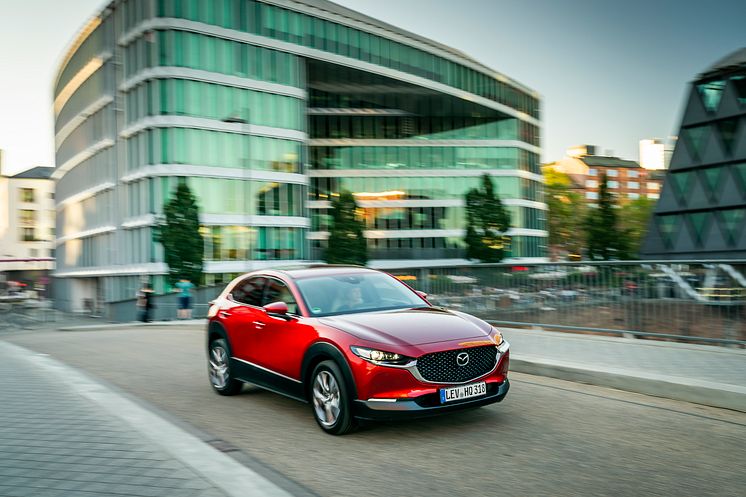 Mazda CX-30 i Soul Red Crystal