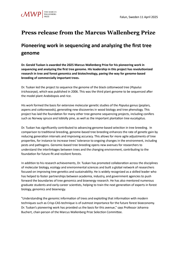MWP 2025 Press release announcement.pdf