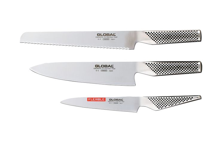 Global - Knivset 3-del G-9, G-2, GS-11