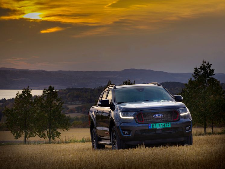 Ford Ranger Mest solgte pickup 2020