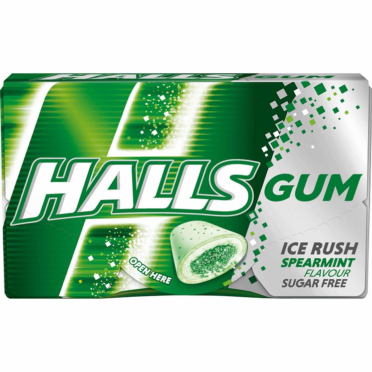 Gumy Halls Spearmint