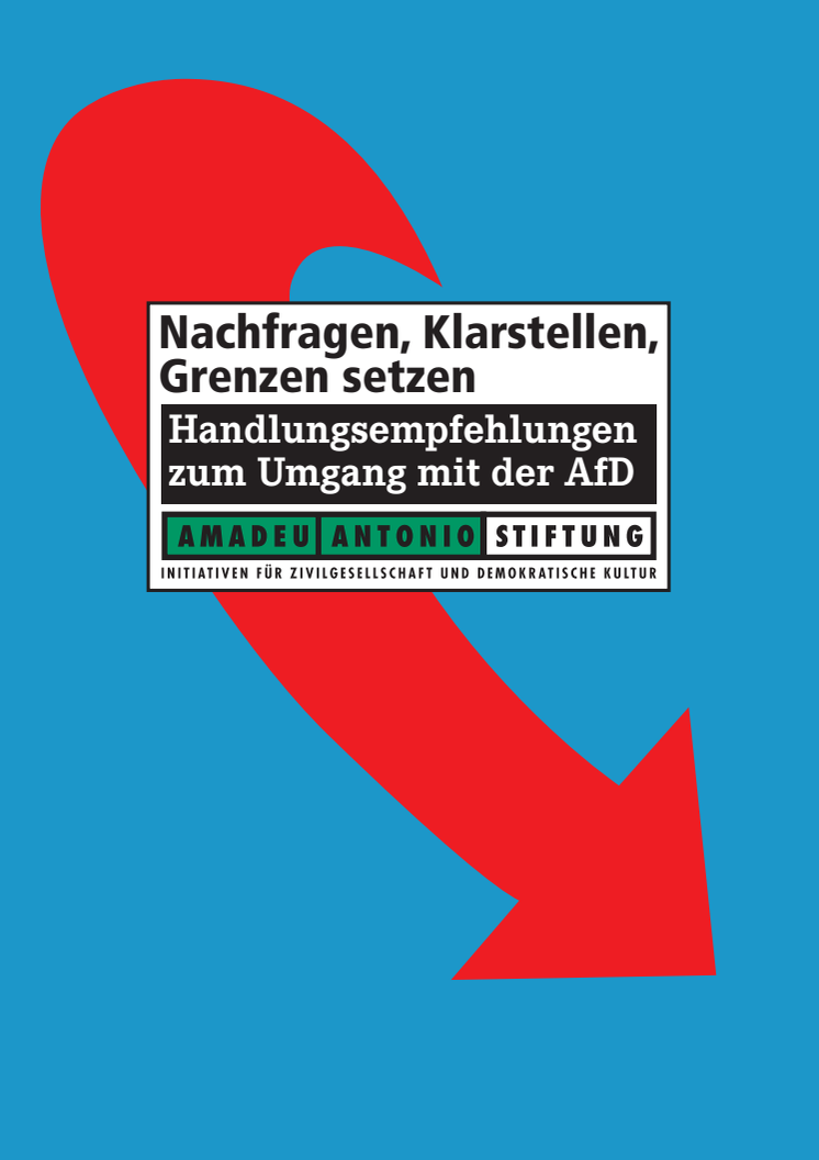 Nachfragen, Klarstellen, Grenzen setzen - Handlungsempfehlungen zum Umgang mit der AfD