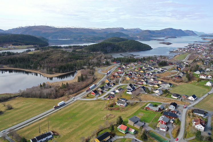 Transport fra Monstad til Kvenndalsfjellet, 27.4.2020