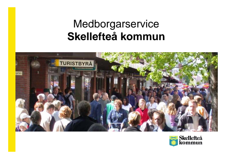 Skellefteå kommun ska bli enklare