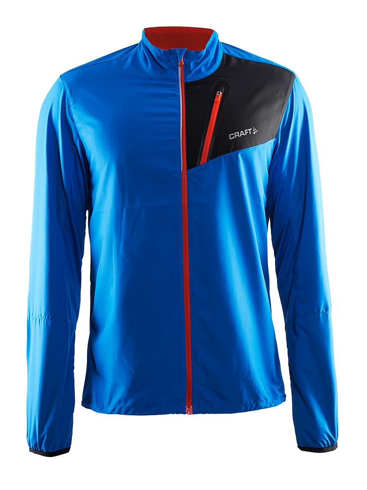 Devotion jacket (men) i färgen Sweden blue/cayenne