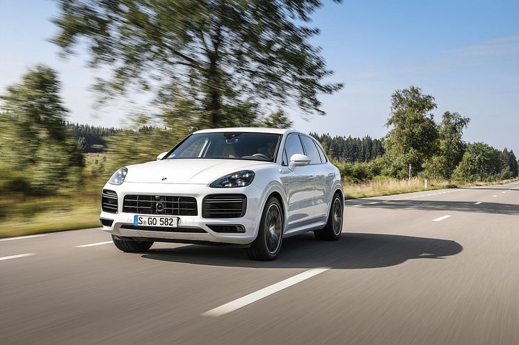 Porsche Cayenne Turbo S E-Hybrid.