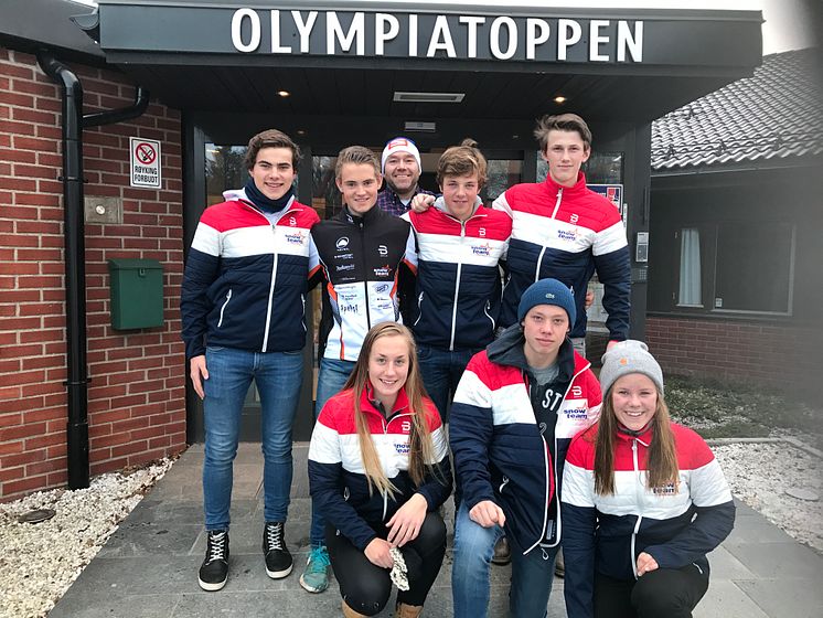 Snow Team Trysil besøket Olympiatoppen