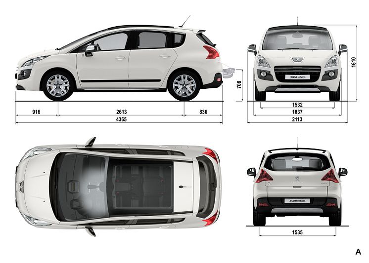 Peugeot 3008 HYbrid4