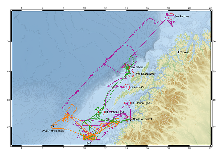 glider 2018 route