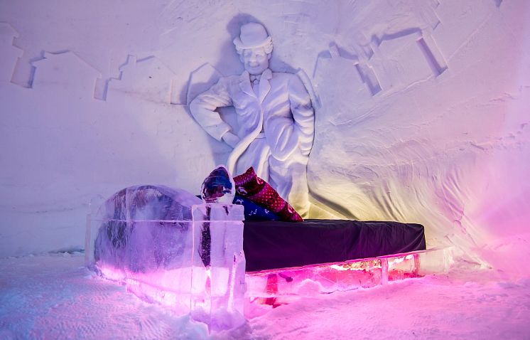 Kirkenes Snow Hotel - Charlie Chaplin room - Photo - Kirkenes Snow Hotel.webp