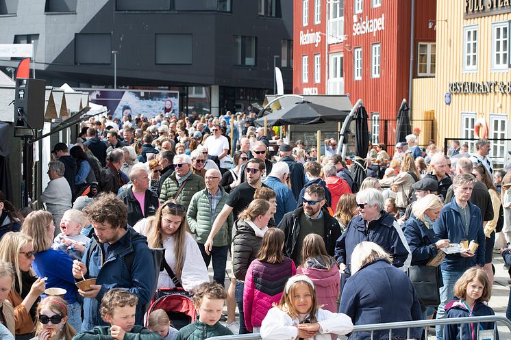 Folkehav på Sjømatfest