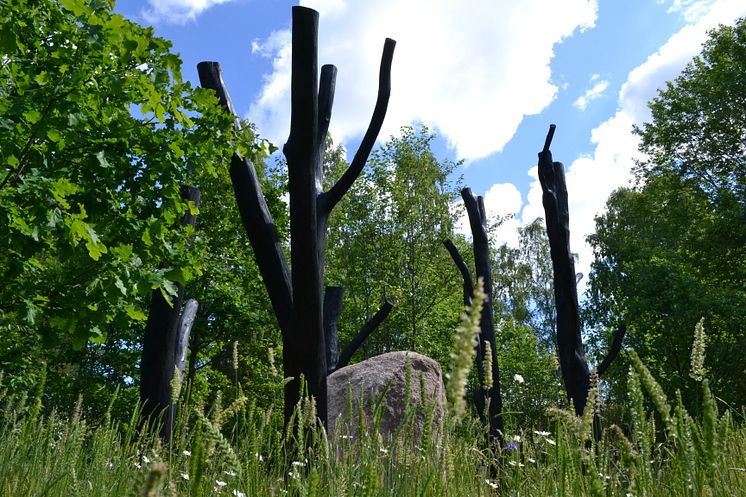 "Förtvivlans skulptur" på Astrid Lindgrens Näs