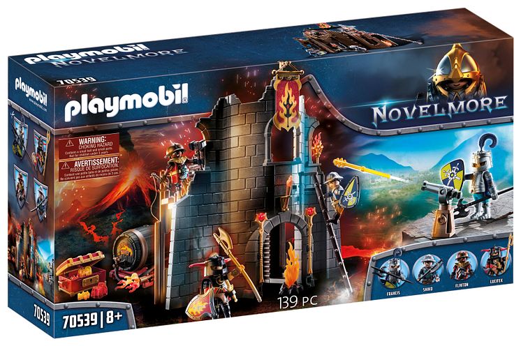 70539 Burnham Raiders Feuerruine von PLAYMOBIL