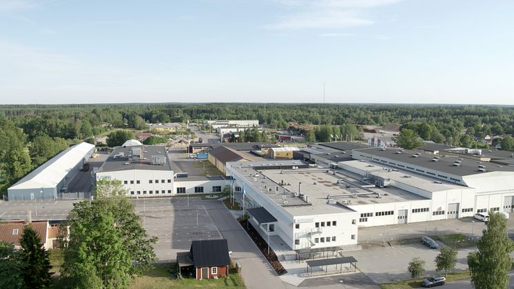 Flygbild Yaskawa Nordic