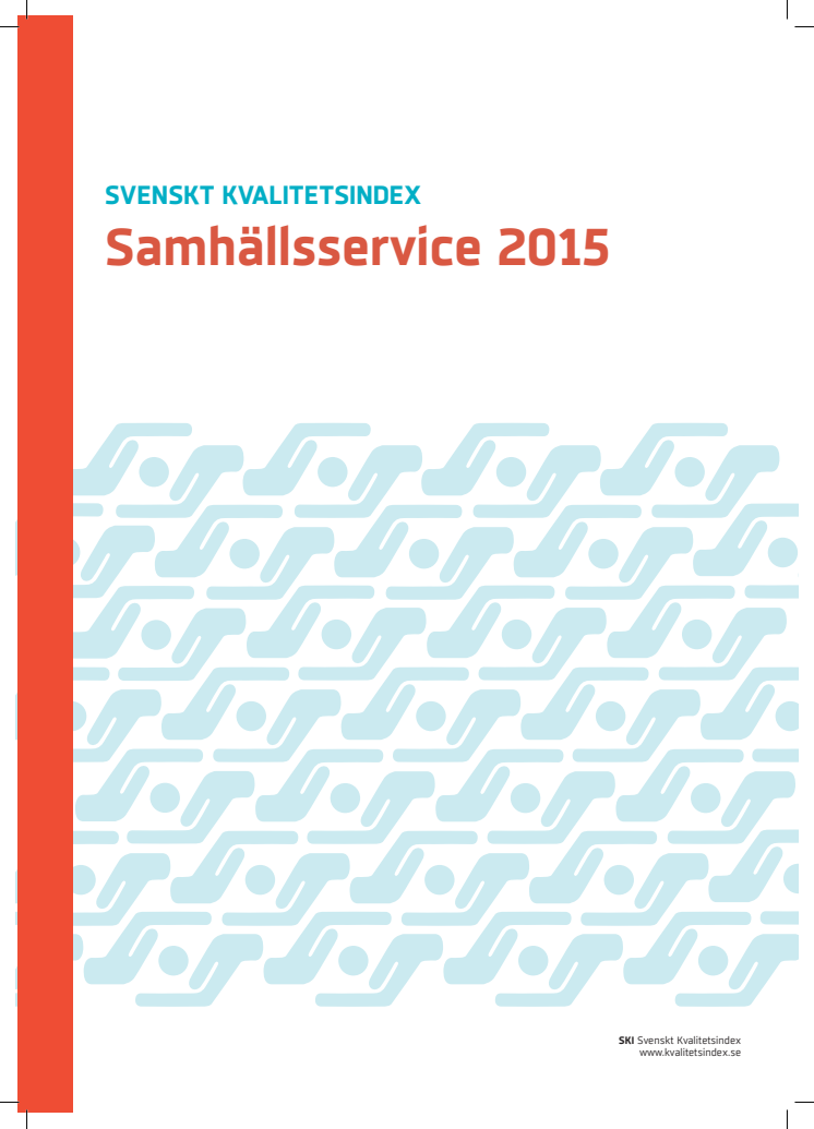 Svenskt Kvalitetsindex om Samhällsservice 2015