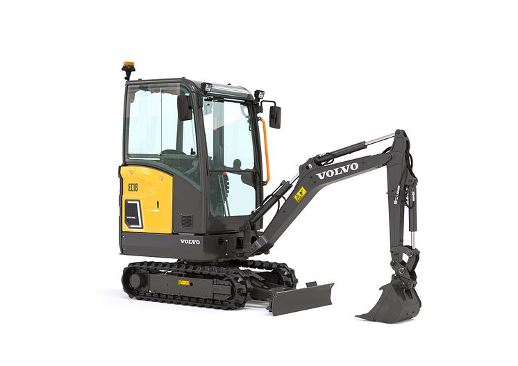 Volvo EC18 Electric - frilagd