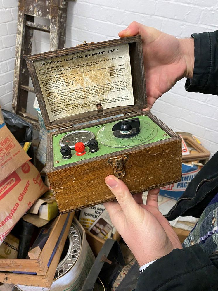 Bishopstone Hoard - automotive electrical equipment tester