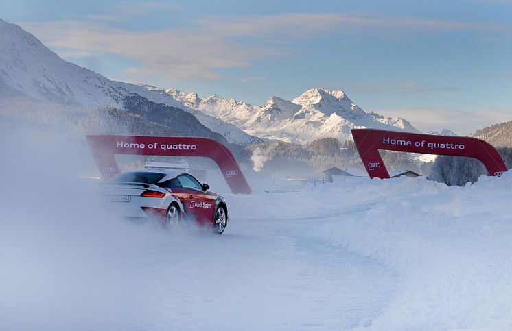 FIS Alpine World Ski Championships St Moritz 2017 Audi driving experience