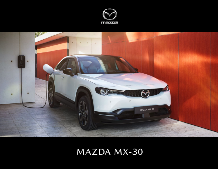 Mazda MX-30 minibrochure og prisliste