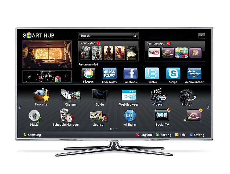 SMART-tv UE-D8005